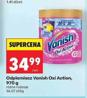 Odplamiacz Vanish Oxi Action