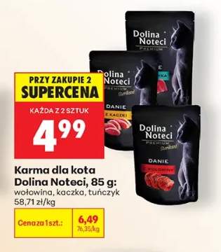 Karma dla kota Dolina Noteci wołowina +2 warianty