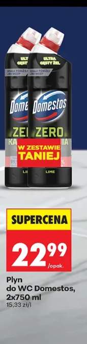 Płyn do WC Domestos 2-pak 750 ml