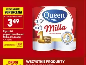 Ręczniki papierowe Queen Milla 2-pak