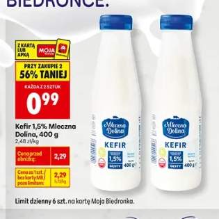 Kefir Mleczna Dolina 1,5%