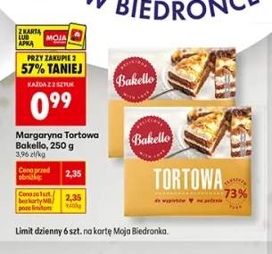 Margaryna Tortowa Bakello