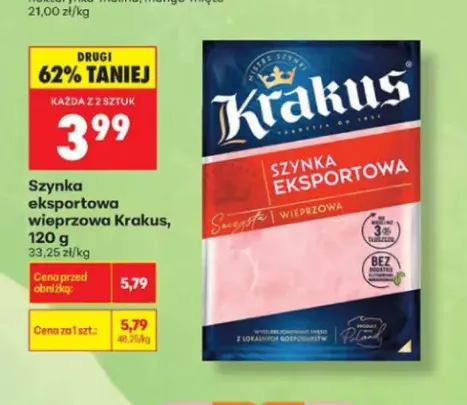 Szynka eksportowa wieprzowa Krakus