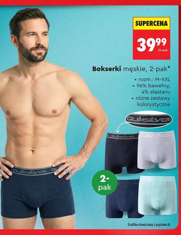 Bokserki męskie 2-pak Quiksilver