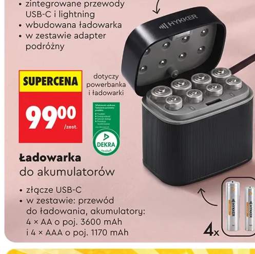 Ładowarka do akumulatorów Hykker