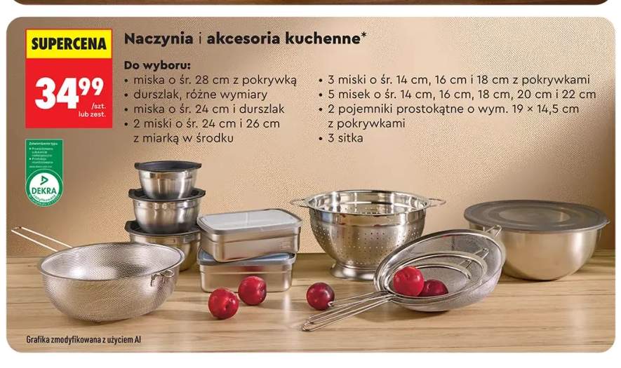 Miska o śr. 28 cm z pokrywką +7 wariantów