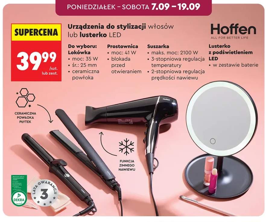 Lokówka Hoffen +3 warianty