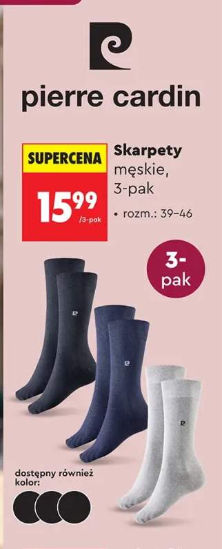 Skarpety męskie Pierre Cardin 3-pak
