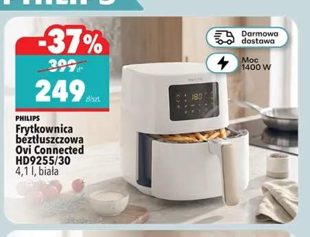Frytkownica beztłuszczowa Ovi Connected HD9255/30 4,1 l biała Philips