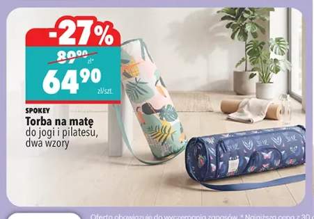 Torba na matę do jogi i pilatesu Spokey