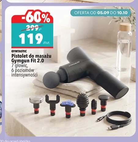 Pistolet do masażu Gymgun Fit 2,0 Gymtastic