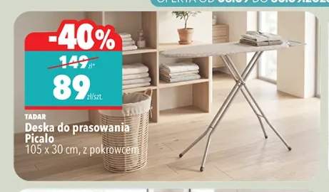 Deska do prasowania Picalo 105x30 cm z pokrowcem Tadar