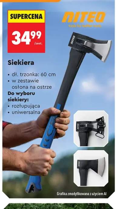 Siekiera rozłupująca Niteo +1 wariant