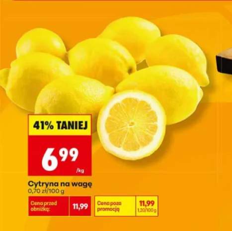Cytryny na wagę
