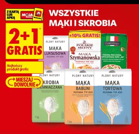 Mąki i skrobia +6 wariantów