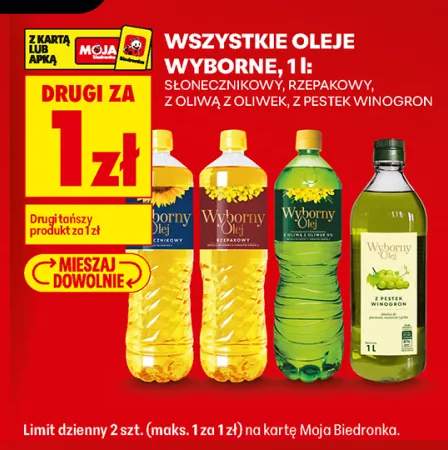 Olej słonecznikowy Wyborny +4 warianty