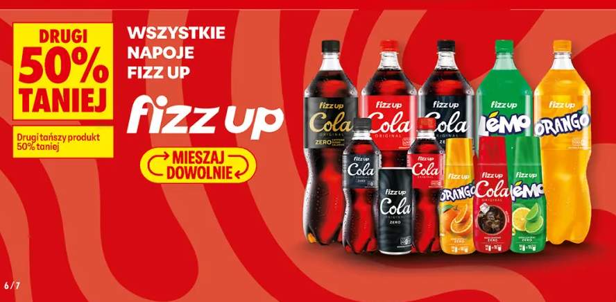 Napoje Fizz Up +4 warianty