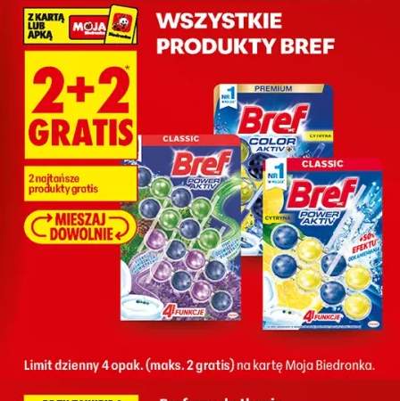Zawieszka do WC Bref Power Aktiv Classic +3 warianty