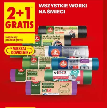 Worki na śmieci +7 wariantów