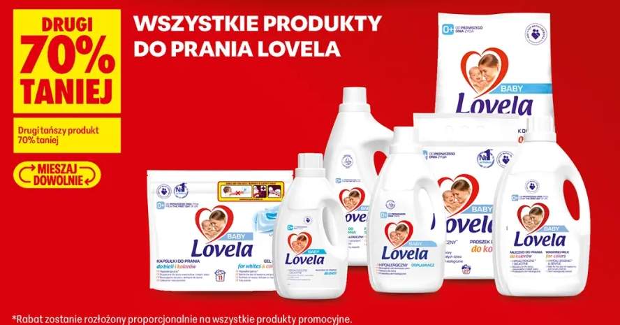 Produkty do prania Lovela +6 wariantów