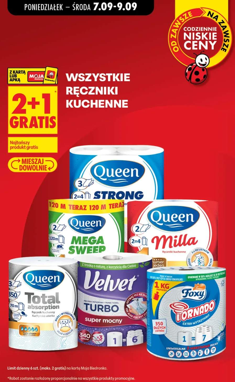 Ręcznik kuchenny Queen Strong +6 wariantów