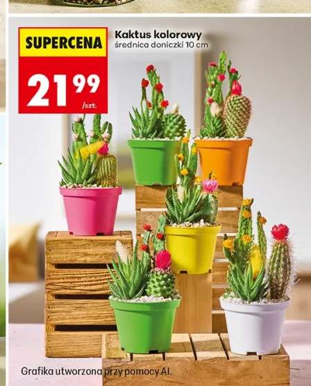 Kaktus kolorowy średnica doniczki 10 cm