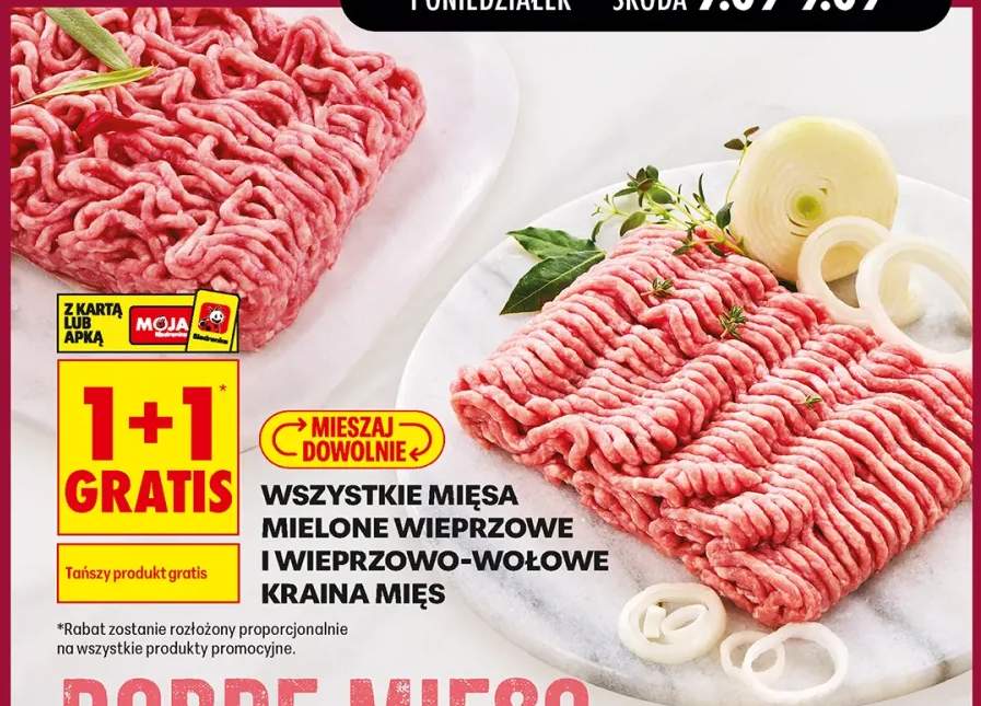 Mięsa mielone wieprzowe i wieprzowo-wołowe Kraina Mięs
