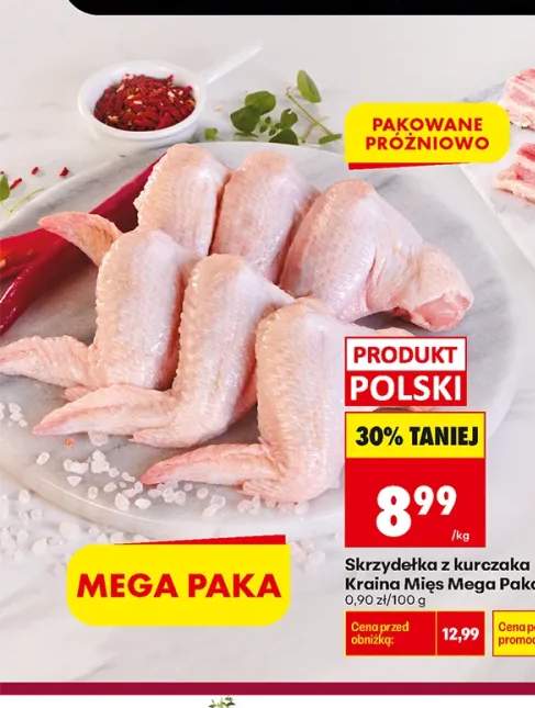Skrzydełka z kurczaka Kraina Mięs Mega Paka