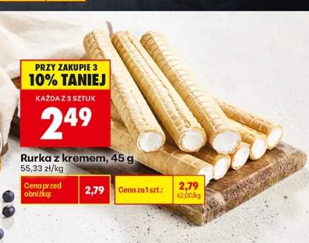 Rurka z kremem