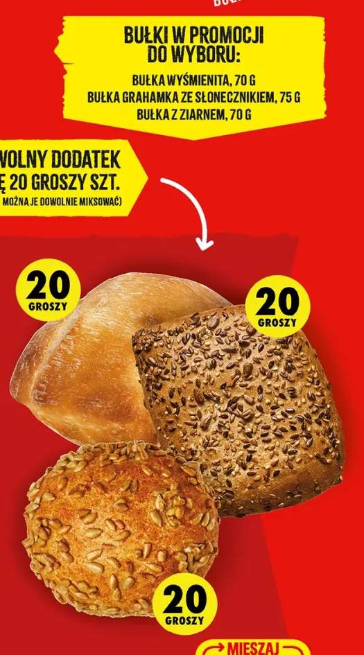 Bułka wyśmienita +2 warianty