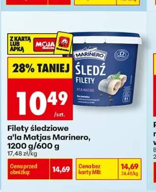Filety śledziowe a'la Matjas Marinero