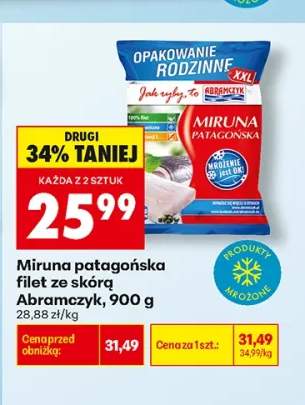 Miruna patagońska filet ze skórą Abramczyk