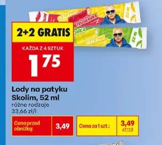Lody na patyku Skolim