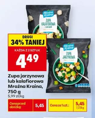 Zupa kalafiorowa Mroźna Kraina +1 wariant