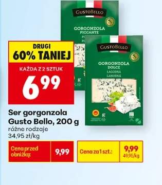 Ser gorgonzola piccante Gusto Bello +1 wariant