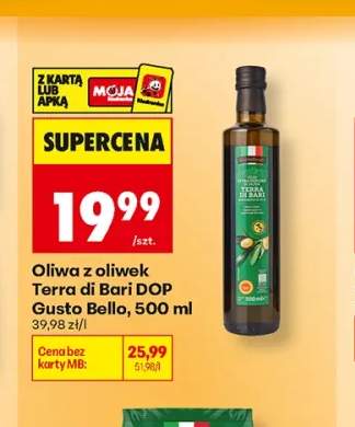 Oliwa z oliwek Terra di Bari DOP Gusto Bello