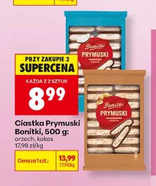 Ciastka Prymuski Bonitki orzech +1 wariant