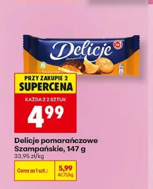 Delicje pomarańczowe Szampańskie