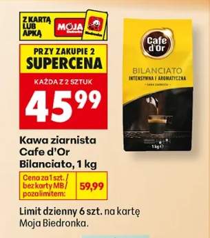 Kawa ziarnista Cafe d'Or Bilanciato
