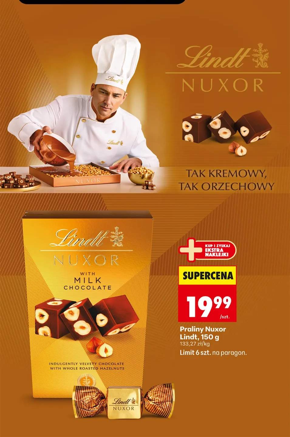 Praliny Nuxor Lindt
