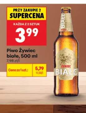 Piwo Żywiec białe