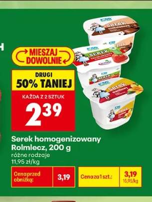 Serek homogenizowany Rolmlecz