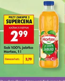 Sok jabłko Hortex 100%