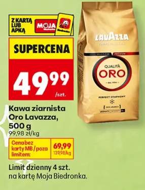 Kawa ziarnista Oro Lavazza