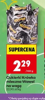 Cukierki Krówka mleczna Wawel na wagę