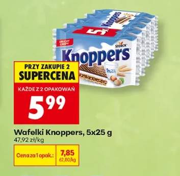 Wafelki Knoppers 5-pak