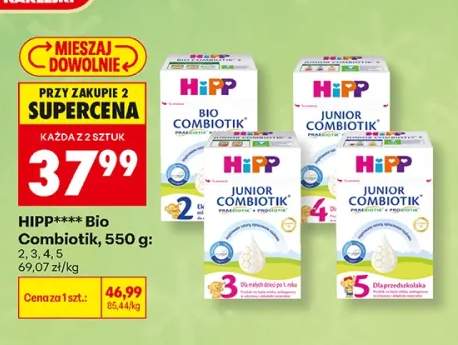 Mleko modyfikowane HiPP Bio Combiotik 2 +3 warianty