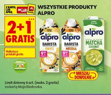 Produkty Alpro +3 warianty