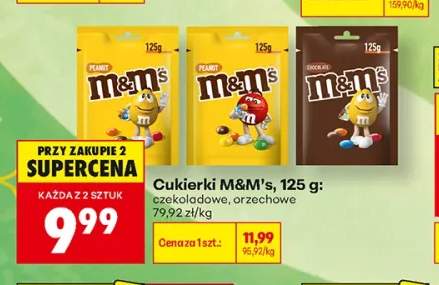 Cukierki M & M's czekoladowe +1 wariant