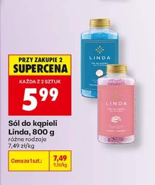Sól do kąpieli Linda